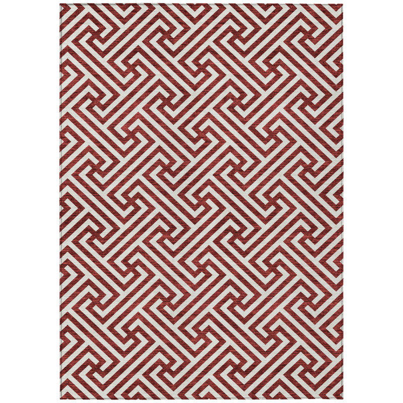 Washable Indoor / Outdoor Rug, Rectangle 5' x 7'6"