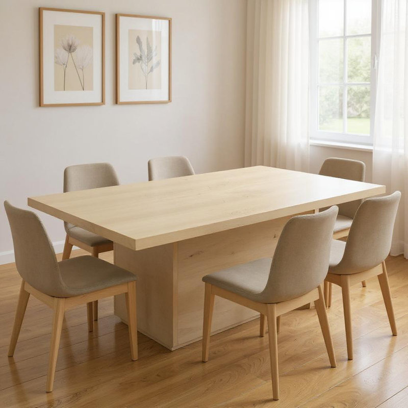 Table de salle à manger 108 po, 30"H x 108"L x 40"W