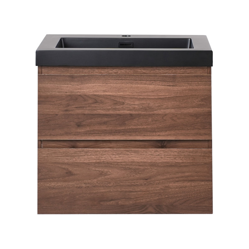 Napa 60.00mm Single Bathroom Vanity with Basin, Dark Brown