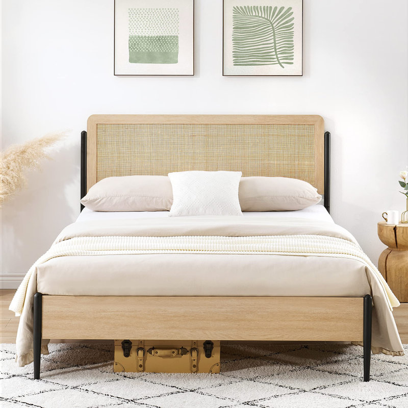 Lit plateforme Foreston, Double