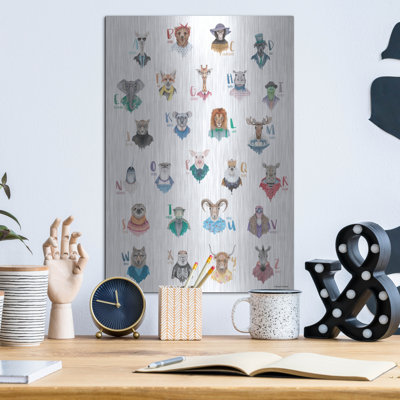 «Animal Alphabet Affiche» par Rachel Nieman