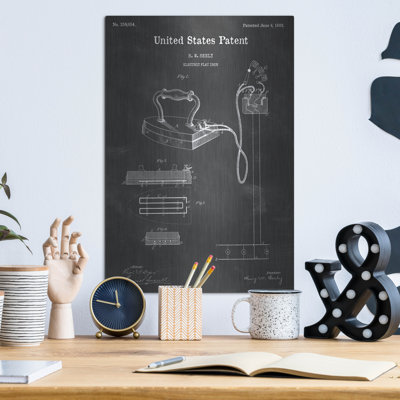 Art mural en métal Luxe Electric Art