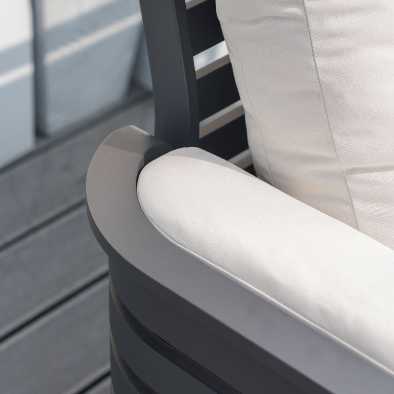 2 Seater Aluminum Outdoor Sofa Set Of 2