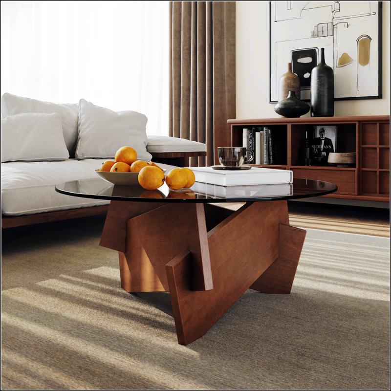 Table basse moderne pour salon Mid-Century
