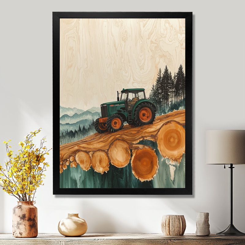 Gracelynne - paysages, art mural sur toile, Noir, noir, noir, noir, H 20 po x l 12 po