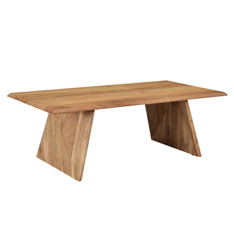 Table basse en bois massif