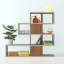 109 cm H x 120 cm W Geometric Bookcase-194010796