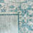 Arneshia Orietal Blue Indoor/Outdoor Area Rug-1015133224