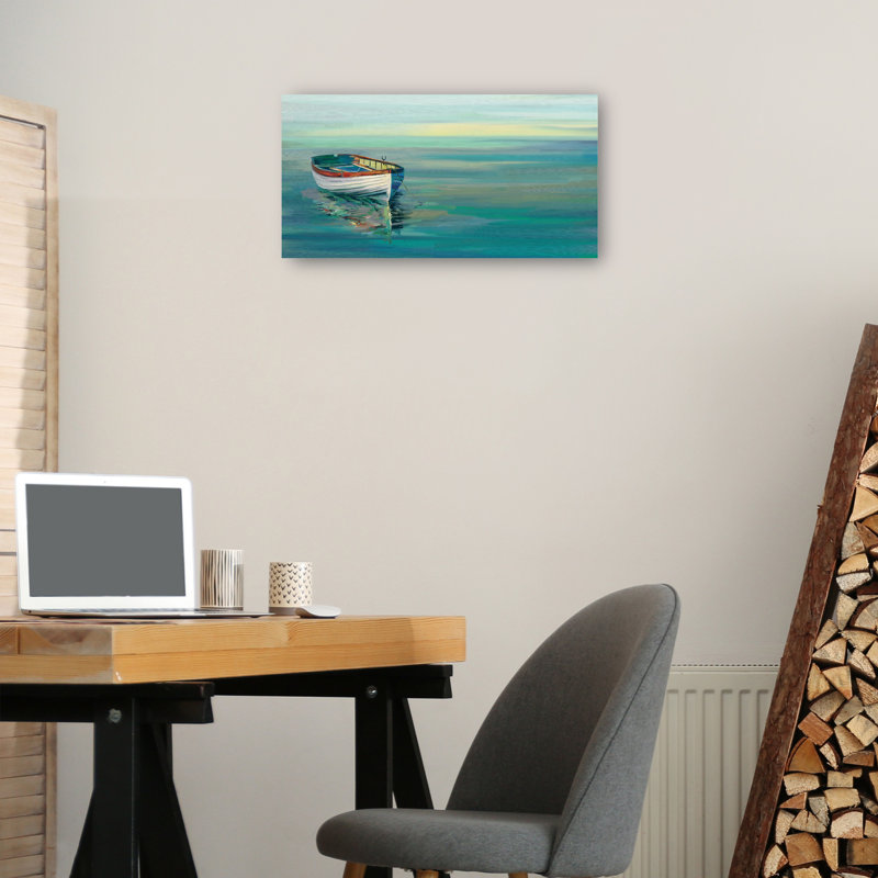 In the Moment by Studio Arts Canvas Art Print, 13" H x 25" W, Wrapped Canvas
