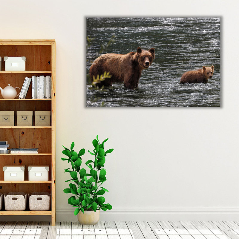 Crossing - reproduction d'art sur toile, H 16 po x l 24 po