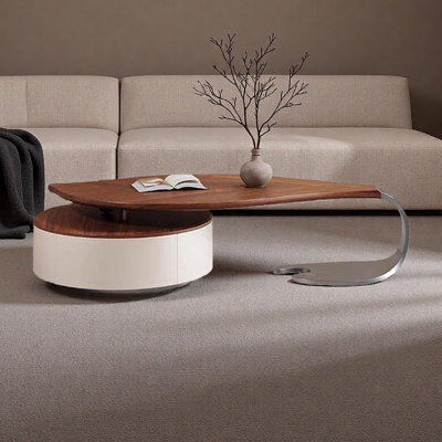 Table basse vintage minimaliste française