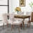 Milva Velvet Dining Chairs Upholstered High-end Tufted Dining Room Chair with Nailhead Back Ring-291754998