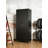 71" Black Rolling Steel Storage Locker Cabinet With Lockable Doors, Ideal For Home, Office, School, Gym, Staff And Fire Department Use-921377151