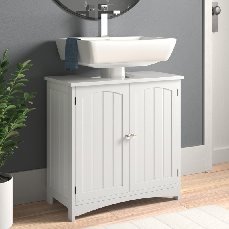 Ashbury Bathroom Storage Cabinet, White