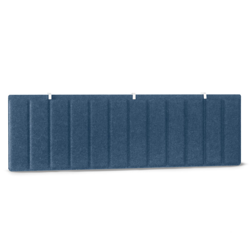 Panneau de modestie moulé pivotant, 17,5 po, Bleu très foncé, 57"