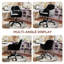 Modern Minimalist Swivel Office Chair with Velvet Padding pillow Vanity Swivel Chair Adjustable Height for Home Office, Study, Bedroom-1561474656