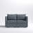 Malena Cozy Modular Loveseat For Two Perfect Blend Of Comfort And Modern Style-109268097
