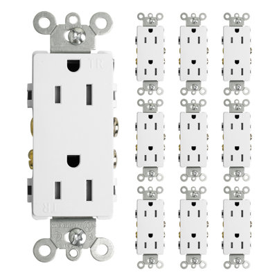 15 Tamper Resistant Duplex Outlet