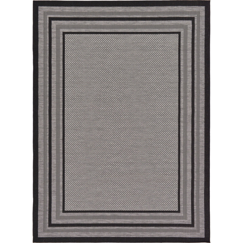 Stelios Geometric Indoor / Outdoor Rug, Rectangle 3'3" x 5'