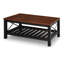 Solid Wood Coffee Table with Storage-822635703