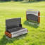 Outsunny 34cm W Portable Charcoal Grill