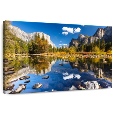 Alvord Reflection Of Yosemite Valley