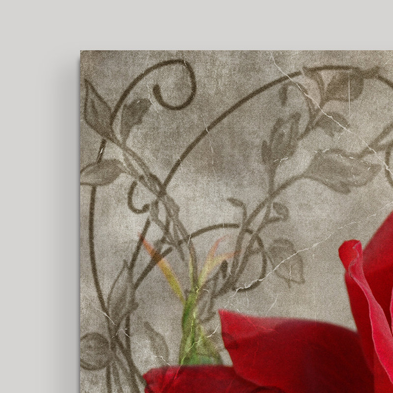 " Roses Are Red II " 2 - Pieces