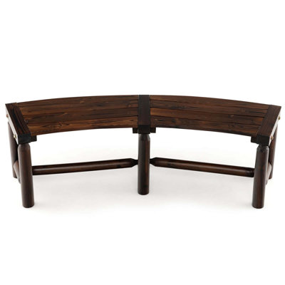 Skerl Wood Outdoor Bench by Winston Porter