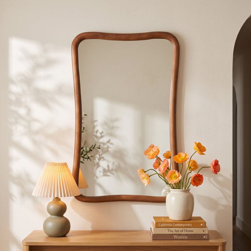 Waveform Rectangular Mirror