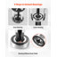 21-in-1 Bearing Puller Set, 21 PCS 3-Jaw Hook Puller for Internal External Bearings and Bearing Without Inner Shaft, Multifunctional Bearing Removal Tool with Heavy Duty Portable Storage Case