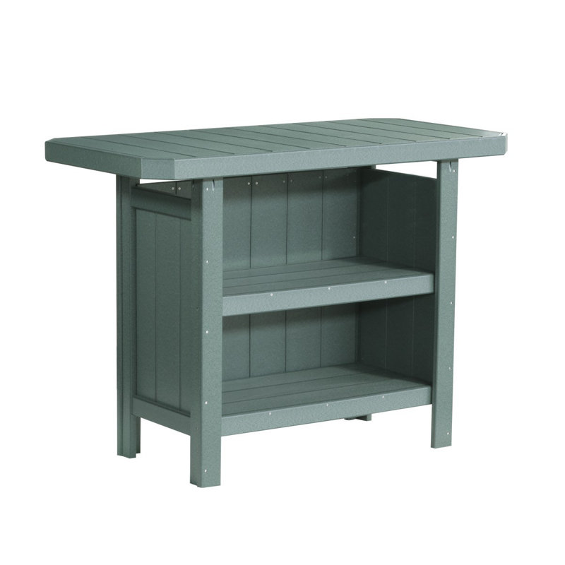 Table 42" rectangulaire Peytin, Vert