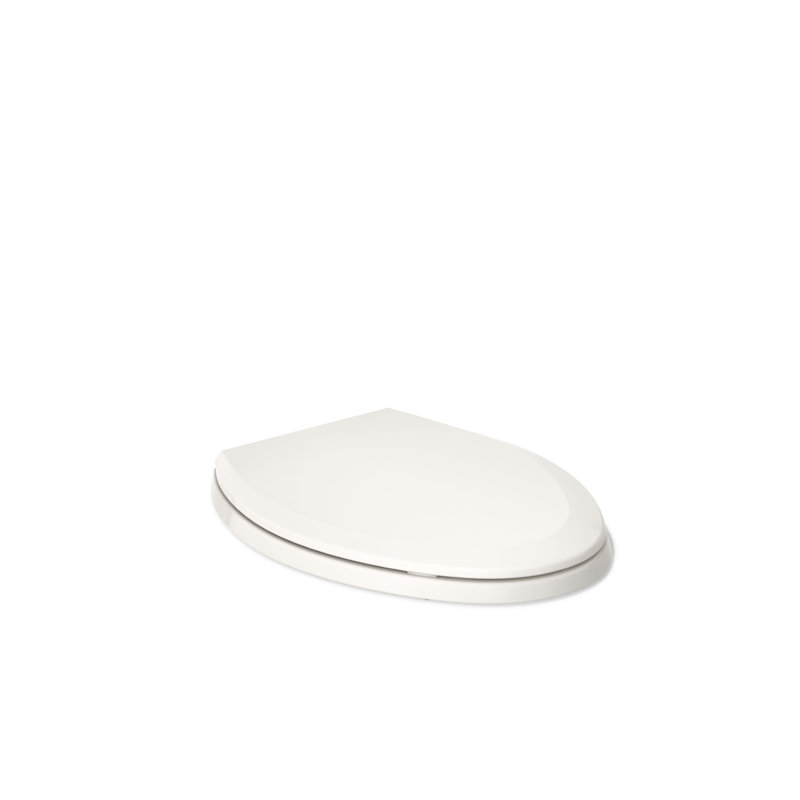 Lustra with Quick-Release Hinges Toilet Seat, Innocent Blush, Elongated