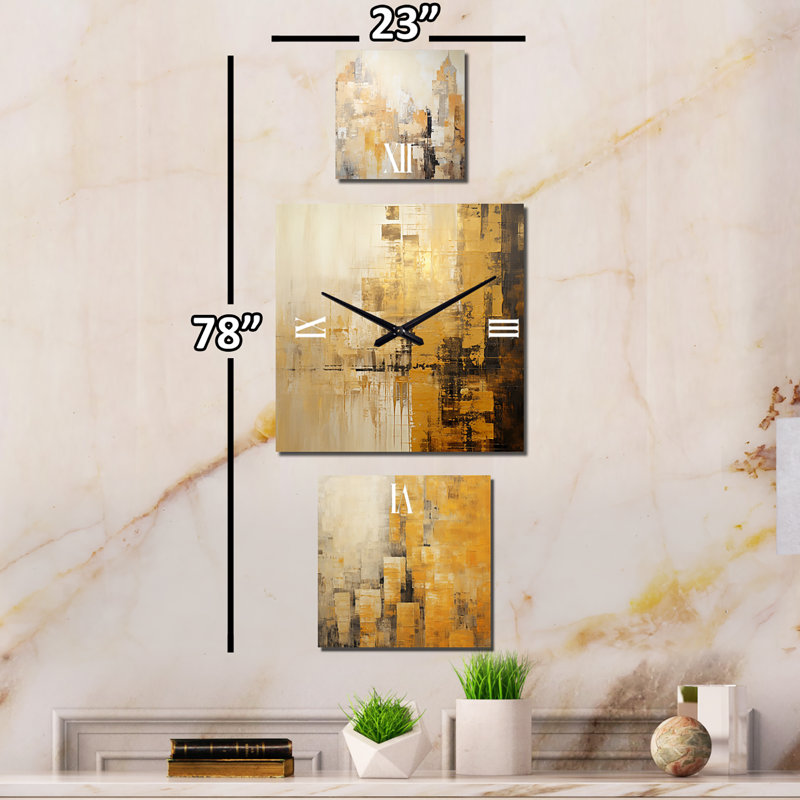 Johnene Metal Wall Clock