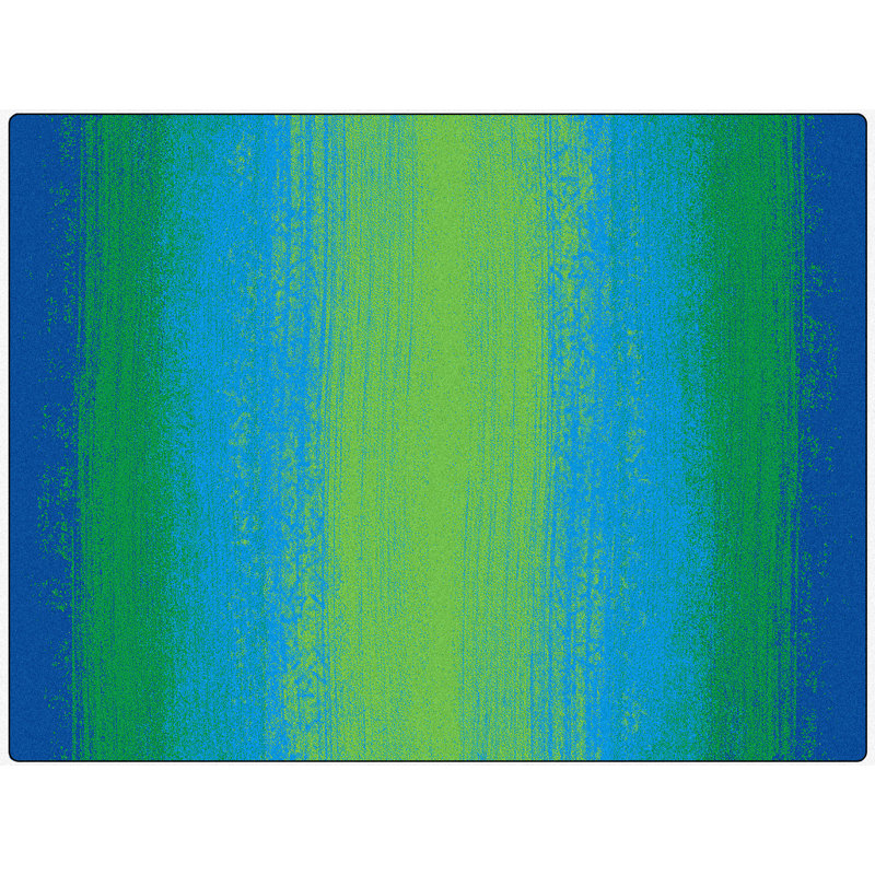 Tapis bleu Harmony