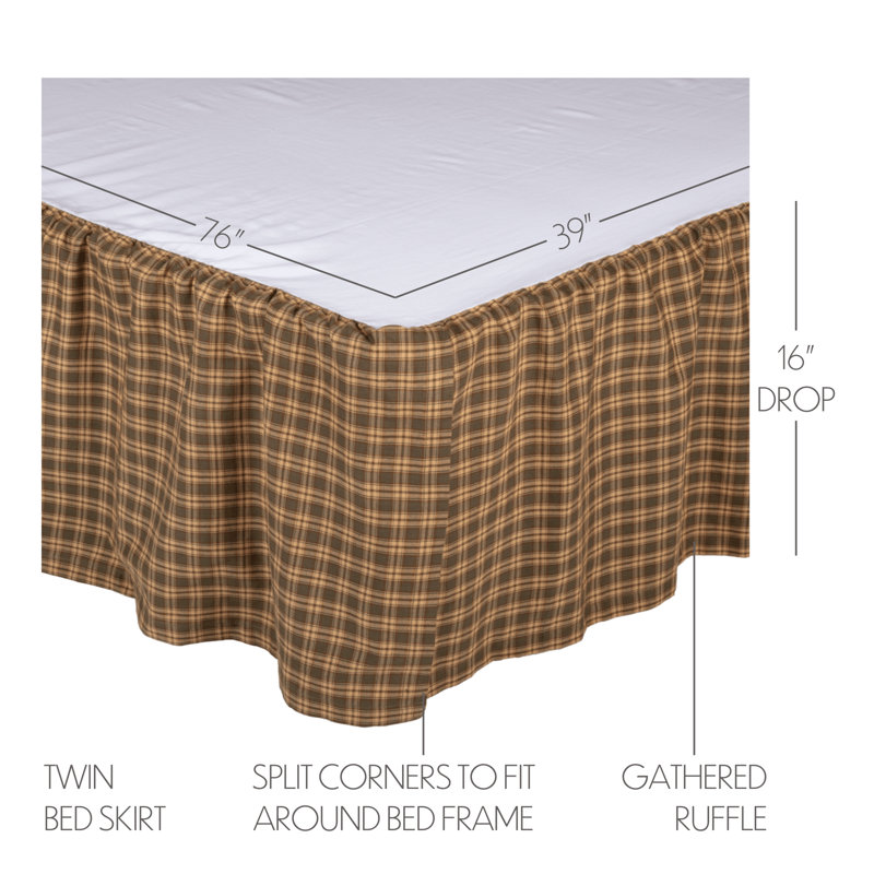 Jupe de lit Cedar Ridge, Simple