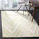 Sanyla Hand Tufted Wool Chevron Rug