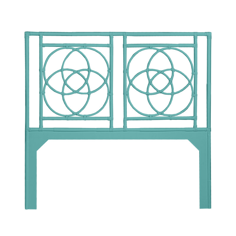 Emilia Standard Bed, Turquoise, Queen