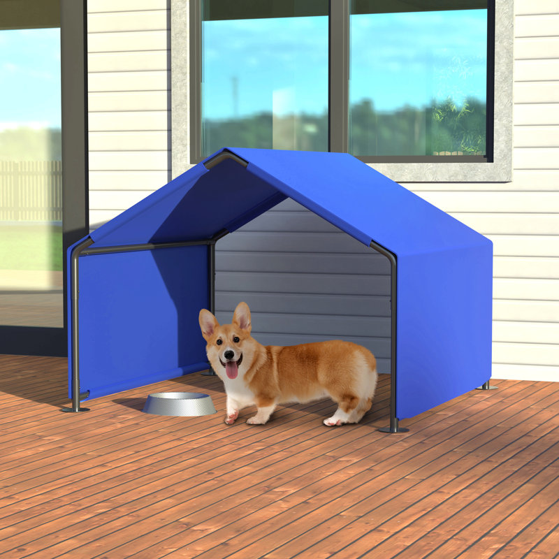 Protection UV imperméable pour auvent pour animaux de compagnie, Bleu