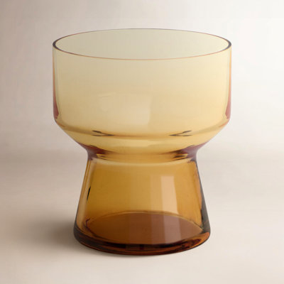 Clear Glass Table Vase