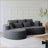 Modern Upholstered Oversized Sectional Sofa-1631733448-1631733449
