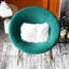 Chaise berçante en métal Nordic