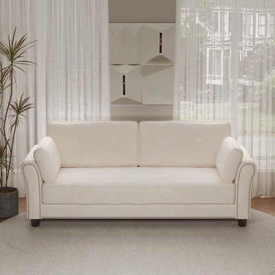 Isela 79'' Velvet Loveseat