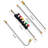  Pressure Washer Extension Wand Set 8.5 ft with 6 Quick Connect Nozzle Tips