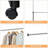 Ahsha 34.5'' Metal Rolling Clothing Rack