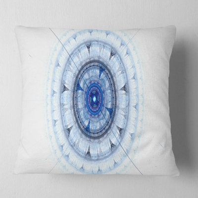 Cabalistic Fractal Sphere - Abstract Printed Pillow