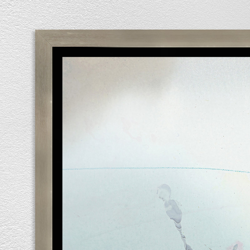 «Astratto» par D'Alessandro Léon - peinture sur toile à cadre flottant