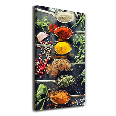 Spices - Wrapped Canvas Print