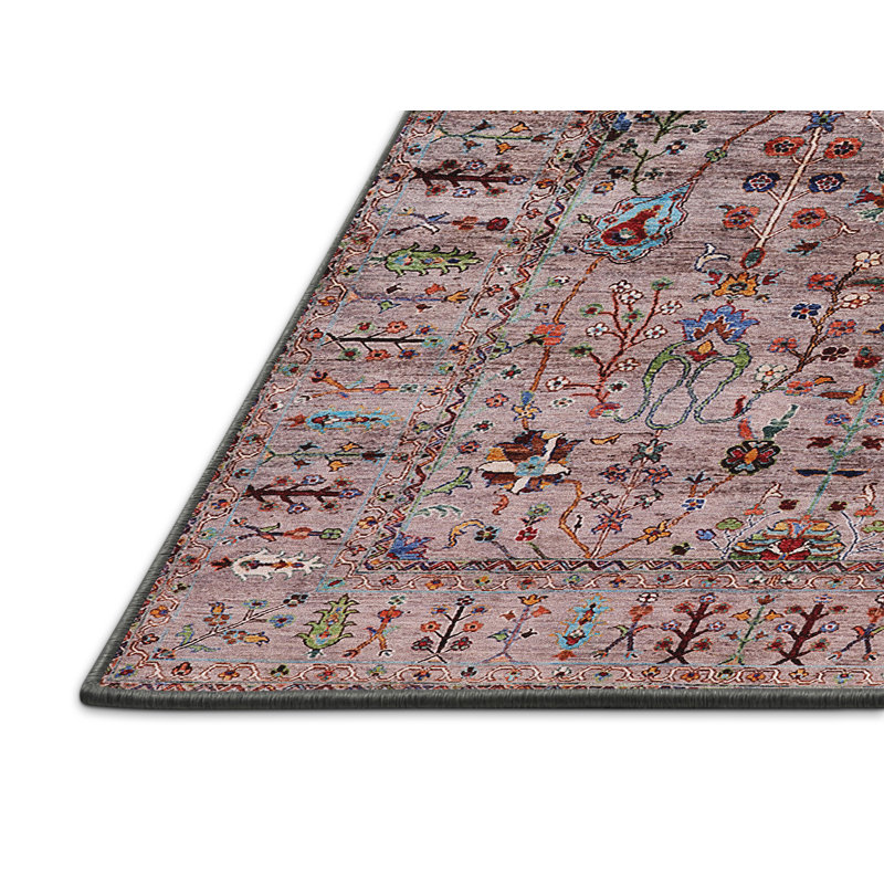 Tapis oriental gris, Rectangle 4 pi x 6 pi