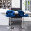 Tabouret de bar Breni Velvet Diamond-1866517238