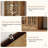 70.86" H Bookcases With 4 Doors And 9-tier Shelves, Farmhouse Storage And Display Bookshelf For Living Room And Home Office